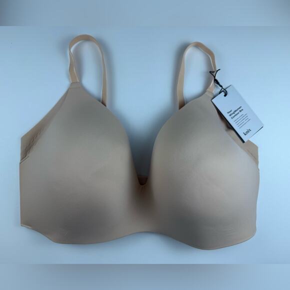 NWT Knix Wing Woman Contour Wireless Bra Peony Size 8 (40D, 40DD, 40E, 42D, 42DD - Picture 1 of 8